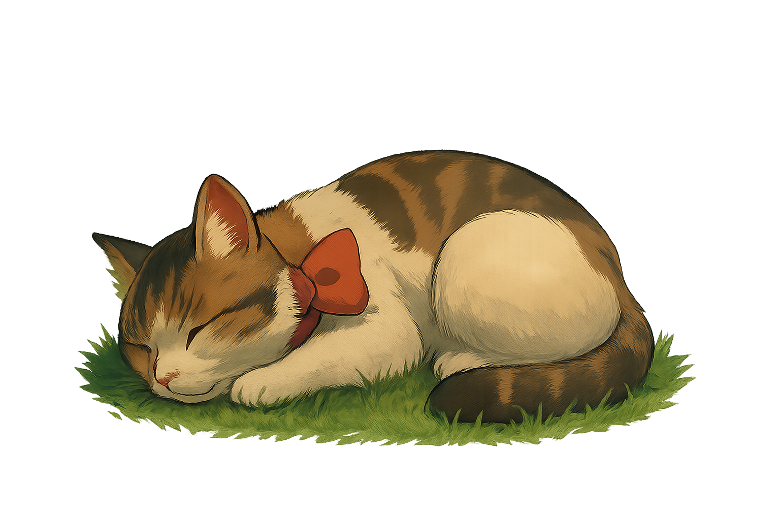 Gatito dormido